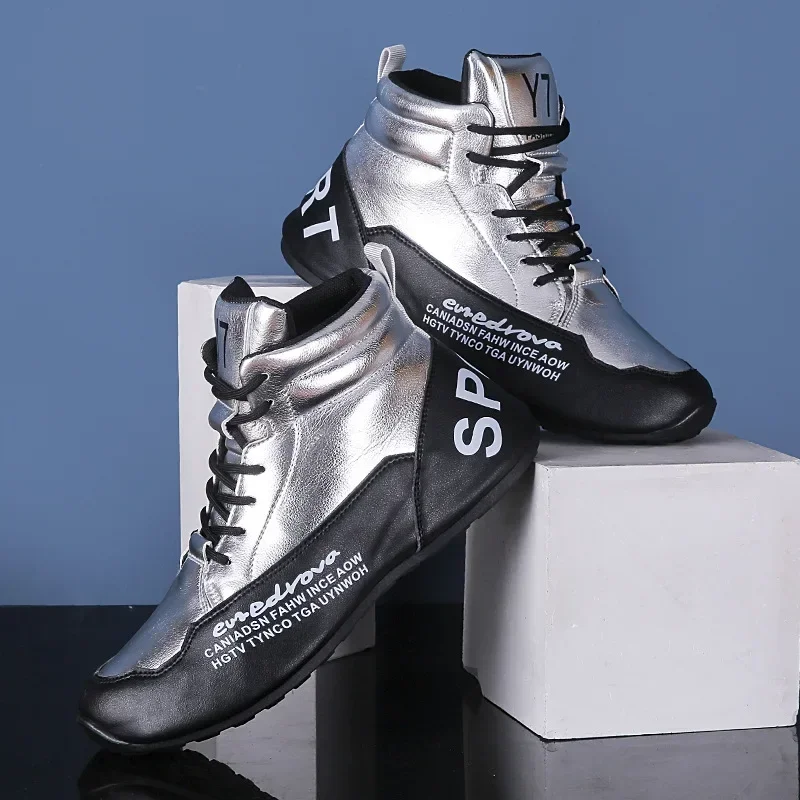 Motorcycle Riding Shoes New Color Matching Mid-cut Casual Shoes Personalized Youth Short Leather Boots