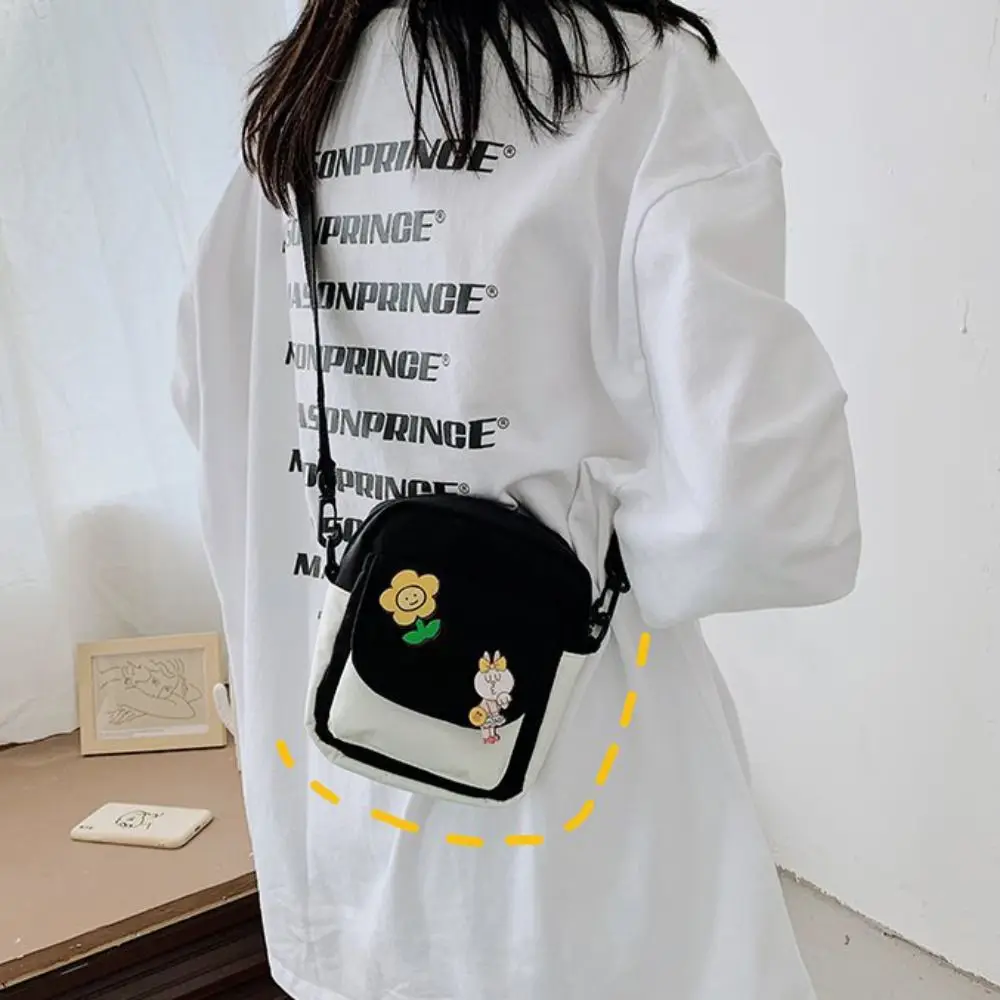 Girls Crossbody Purse Cute Crossbody Bag Nylon Little Purses Mini Shoulder Bags Wallets for Girls - 6