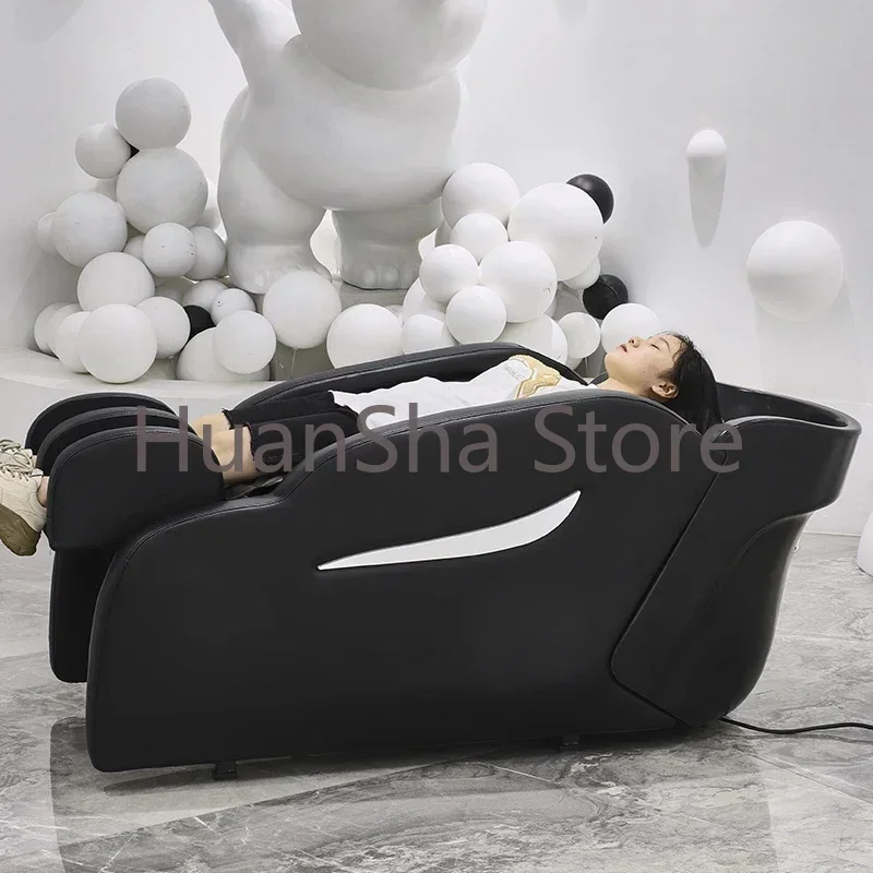 Japanese Hair Salon Chair Beauty Head Spa Hairdressing Shampoo Chair Treatment Stylist Lavacabezas Beauty Furniture LJ50SC