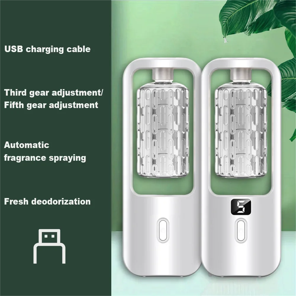5-gear Aroma Diffuser Fragrance Essential Oil Aromatherapy Machine Timing Air Freshener Colorful Light Living Bedroom Toilet 6