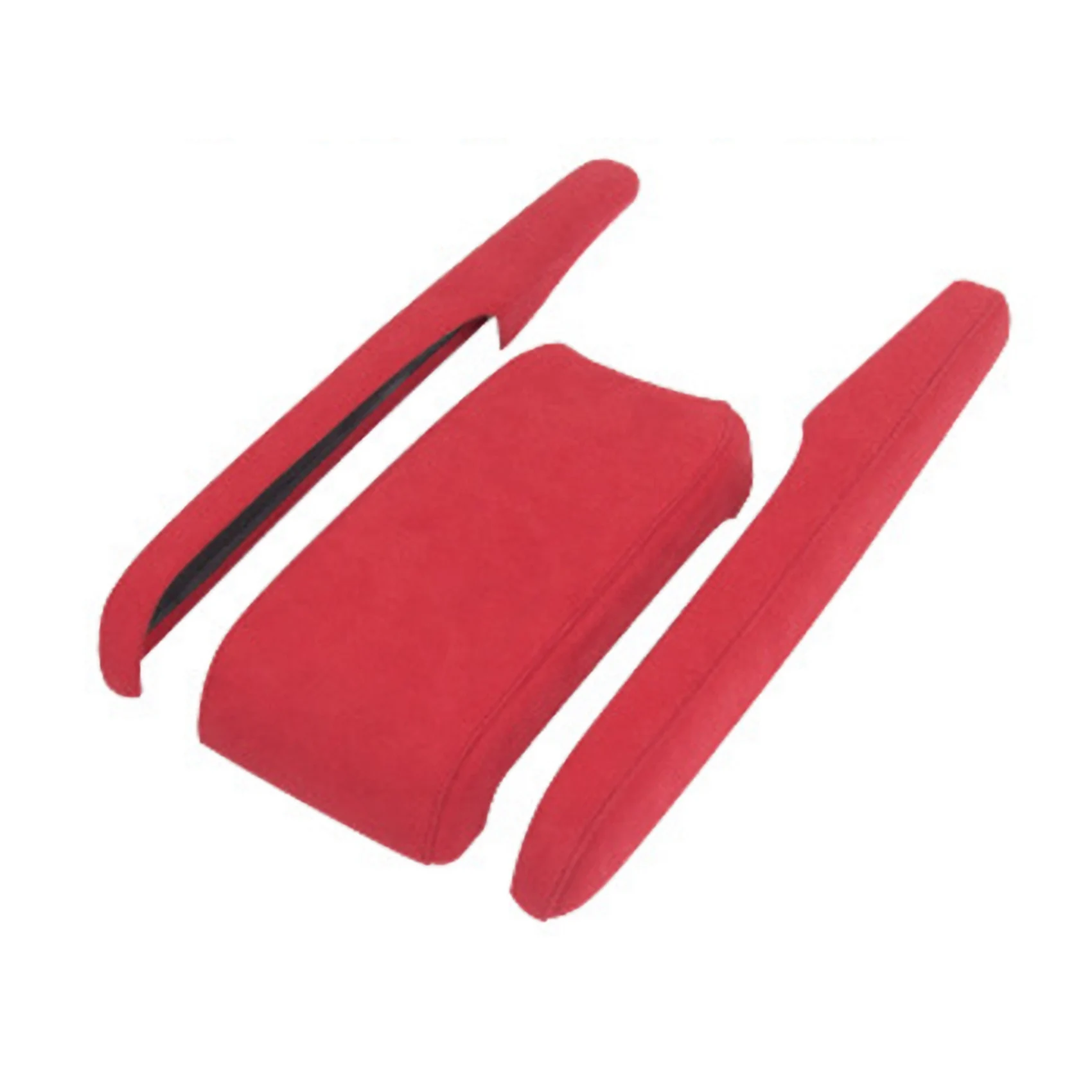 

Red Armrest Box Protective Covers Car Central Armrest Decorative Modification for Honda Civic 10Th