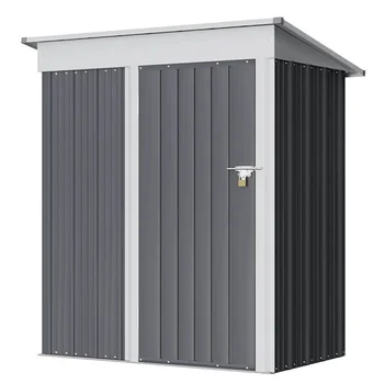 Outdoor Waterproof Garden Shed for Courtyard Terrace Storage of Tools Debris & House Tool Storage Combination