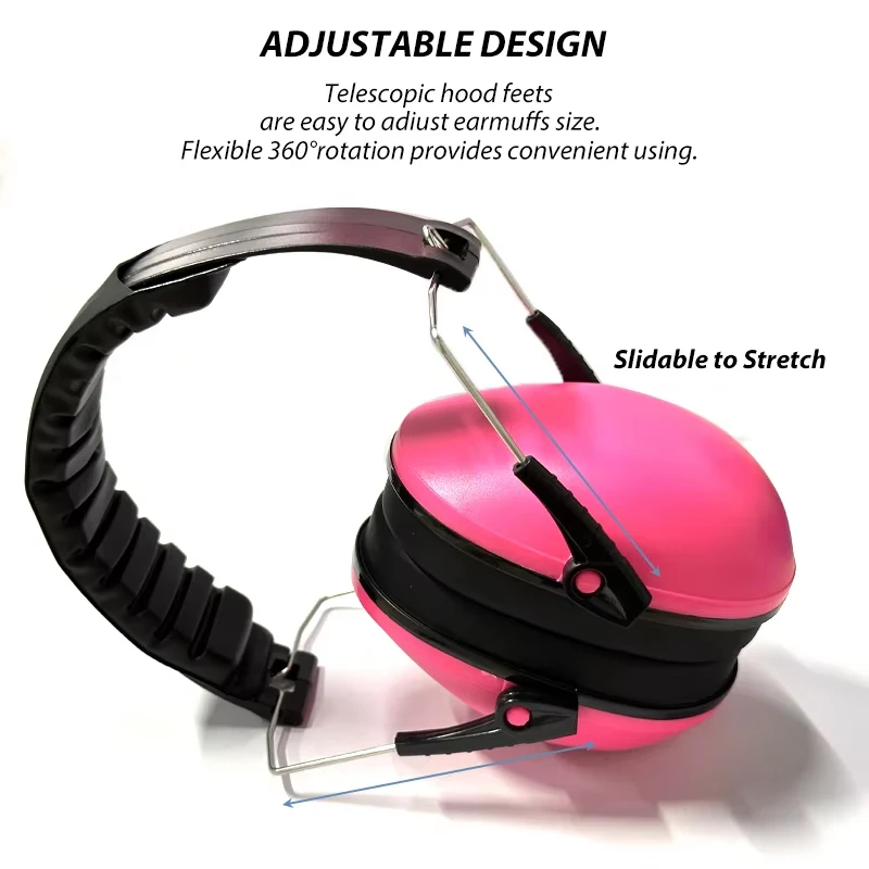 Children's Noise-Reducing Earmuffs – Soundproof Headphones for Everyday and Outdoor Use