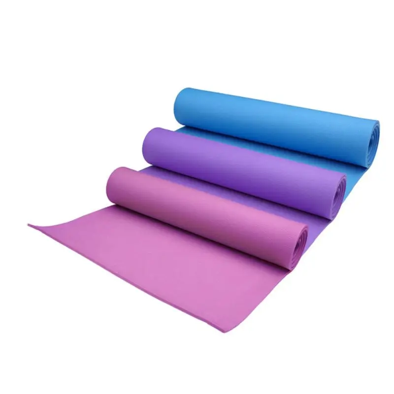 cojín antideslizante durable del ejercicio estera yoga del grueso 4m m para salud pierde peso Fitn