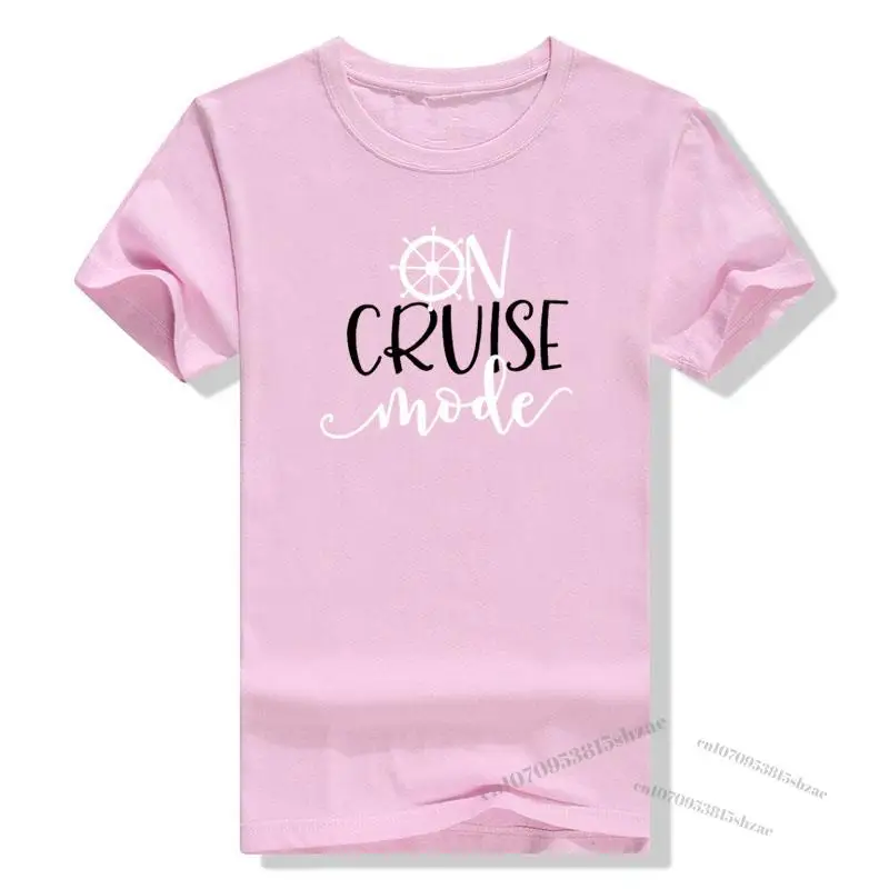 

Cruise Mode T Shirt Women Summer Short Sleeve Cruising Love Graphic Print Tee Tops Boating Gifts Vacation Muscle Clothes