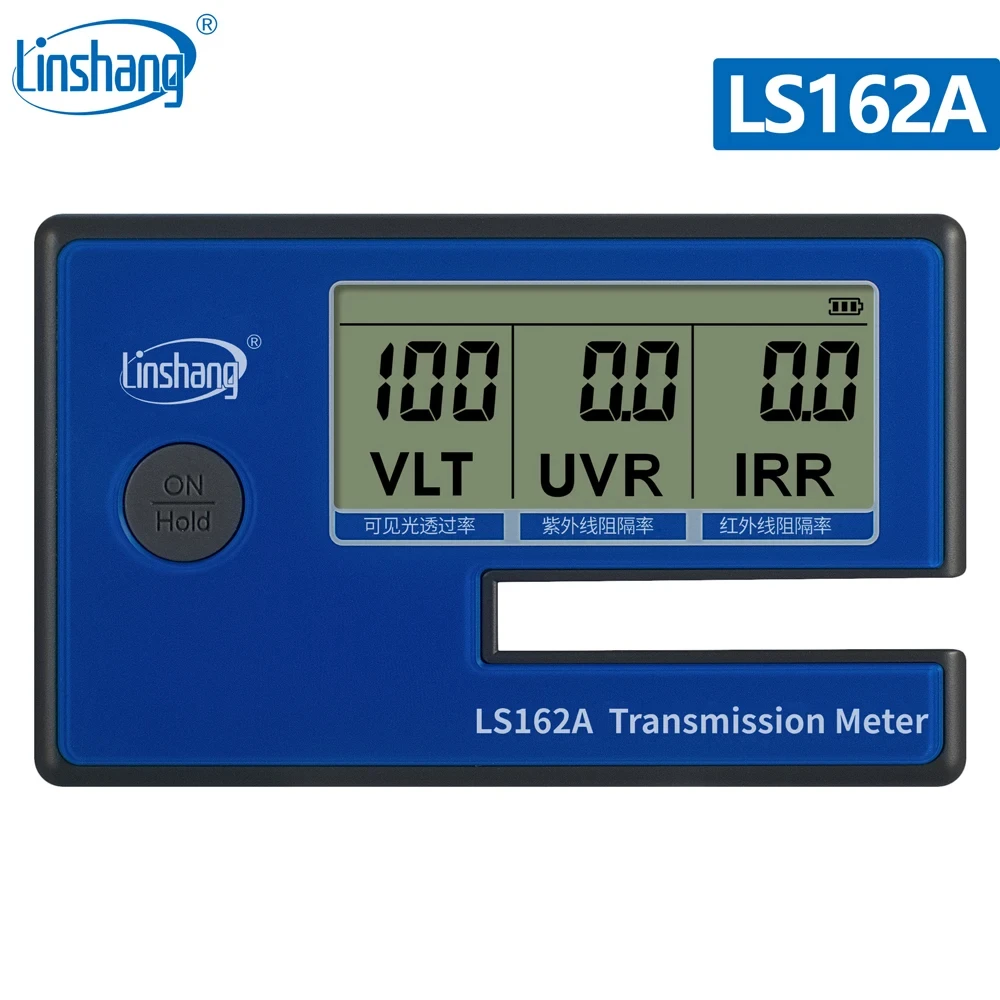 

Linshang Window Film Transmission Meter Tint Meter for UV Infrared Blocking Rate and Bisible Light Transmittance LS162 LS162A