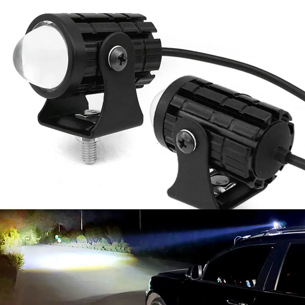 Car Front Light Replaceable Auto Daytime Running Light Easy Installation Long Distance Motorcycle LED DRL Replacement