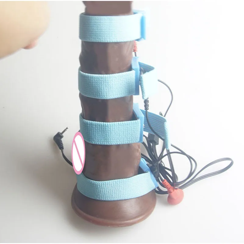 Electric Shocker Penis Ring,BDSM Electro Shock Sex Cockring,E stim E-stim Estim Cock Rings,Electrostimulator Electrostimulation