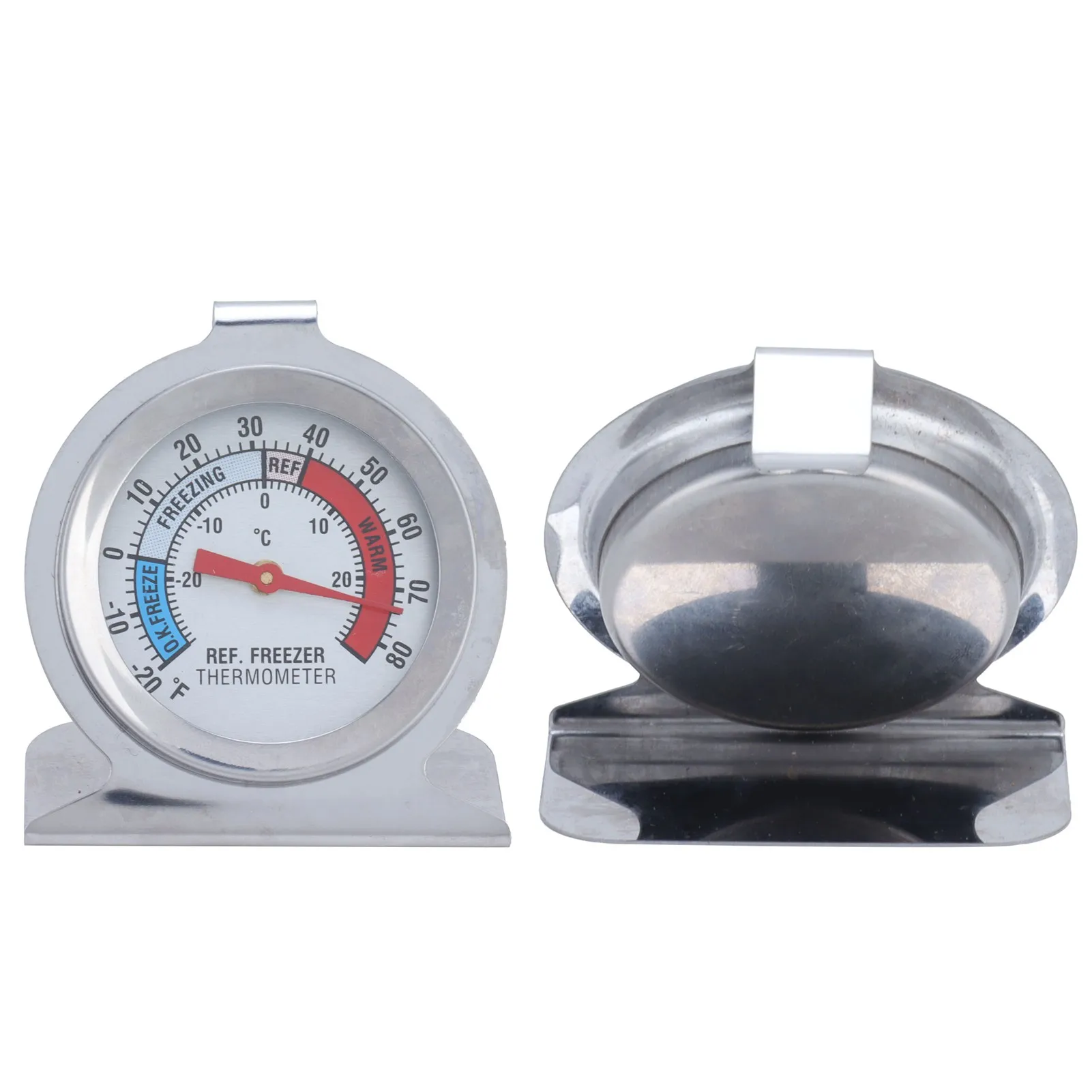 Refrigerator Thermometer, Dial Thermometer Temperature Tester Stainless  Steel For Home For Restaurant For Family