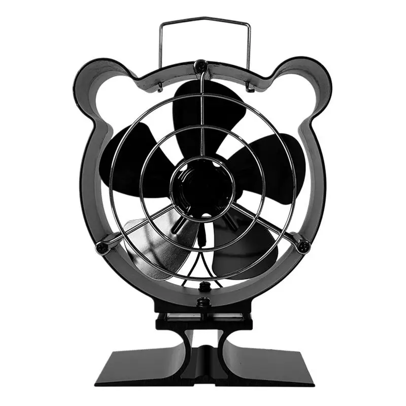 

Вентилятор для дровяной плиты, вентилятор для защиты дровяной плиты, вентилятор для дровяной плиты, неэлектрический, с подогревом, 5 листьев, для дерева/бревен