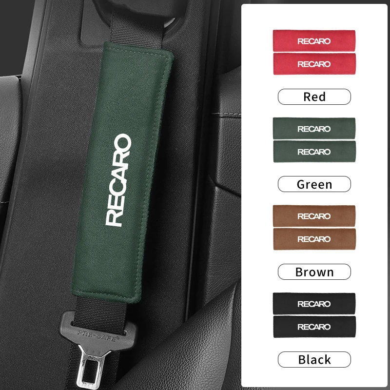 2 Pezzi Accessori Per Auto Protezione Per Spalline Per Cintura Di Sicurezza Per Recaro Racing