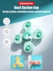 3Pcs/Set Baby Bath Toys Funny Bathing Sucker Spinner Suction Cup Cartoon Rattles Fidget Educational Toys For Children Boys Gift 2