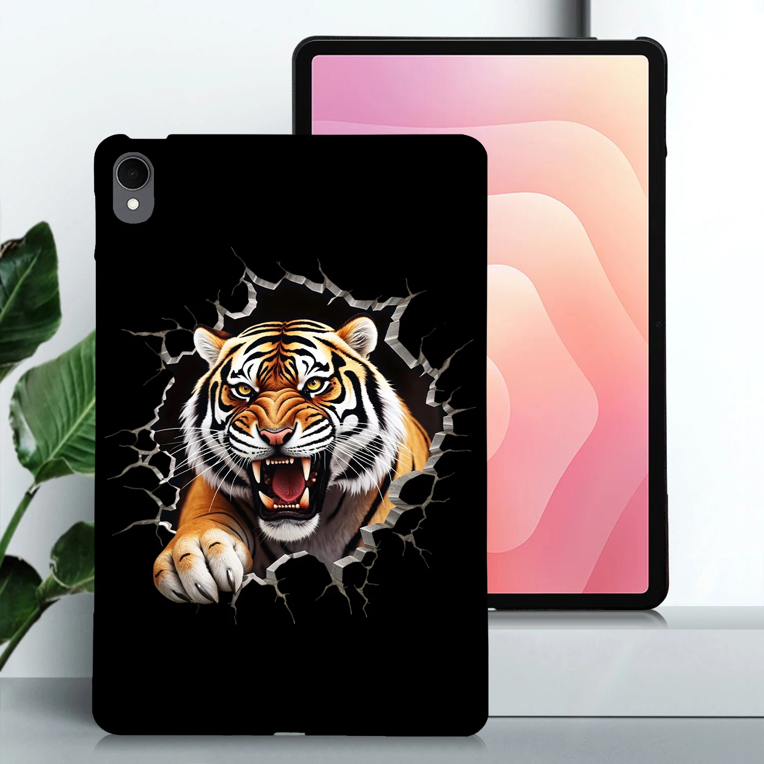 Tiger Paw Head Tablet Case - Enhanced Protection