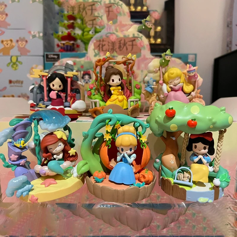 

Blind Box Disney Princess D-Baby Series Flower Swing, 1PC Cute Figure Collectible Toy Desktop Decoration, Cinderella