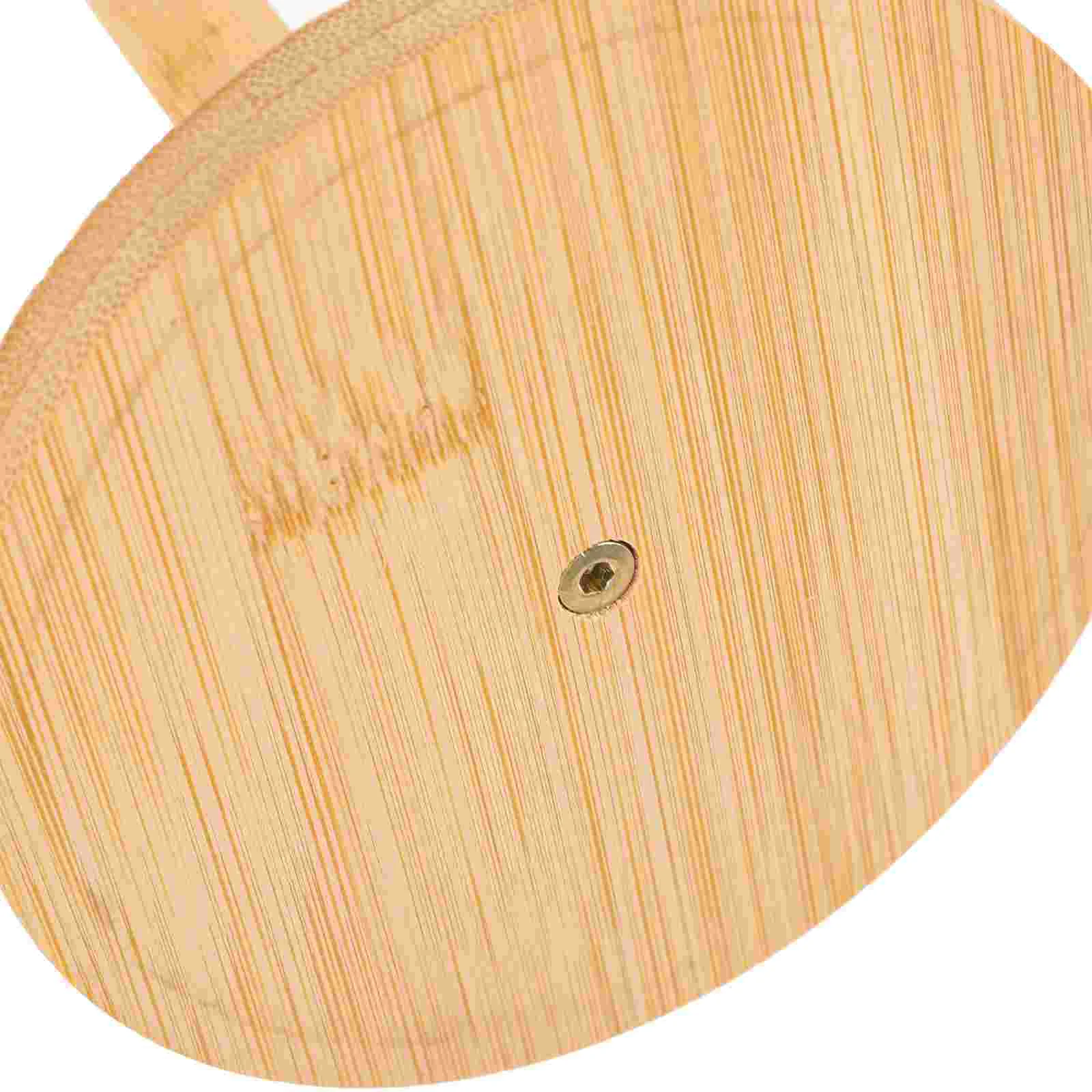 Bamboo Paper Towel Holder Kitchen Household Lazy Rag Solid Wood Bracket Creative Punch-Vertical Storage Shelf Stand paper towel holder
