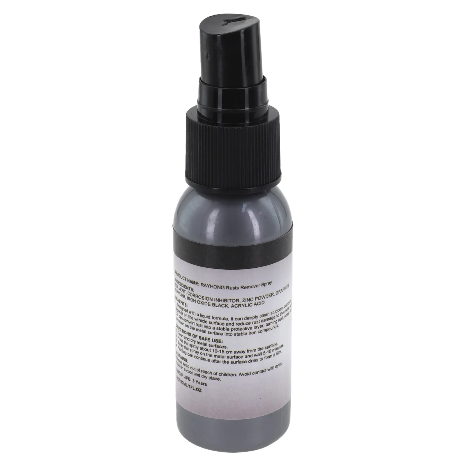 Car Anti-Rust Remover Inhibitor 30ml Rust Remover Maintenance Derusting Spray Cleaner Automotive Maintenance Repair Tool