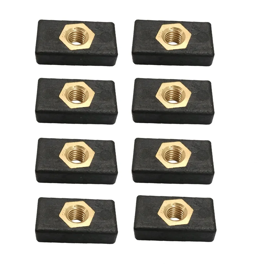 Lot de 2 supports de rail coulissant pour kayak - Accessoires de