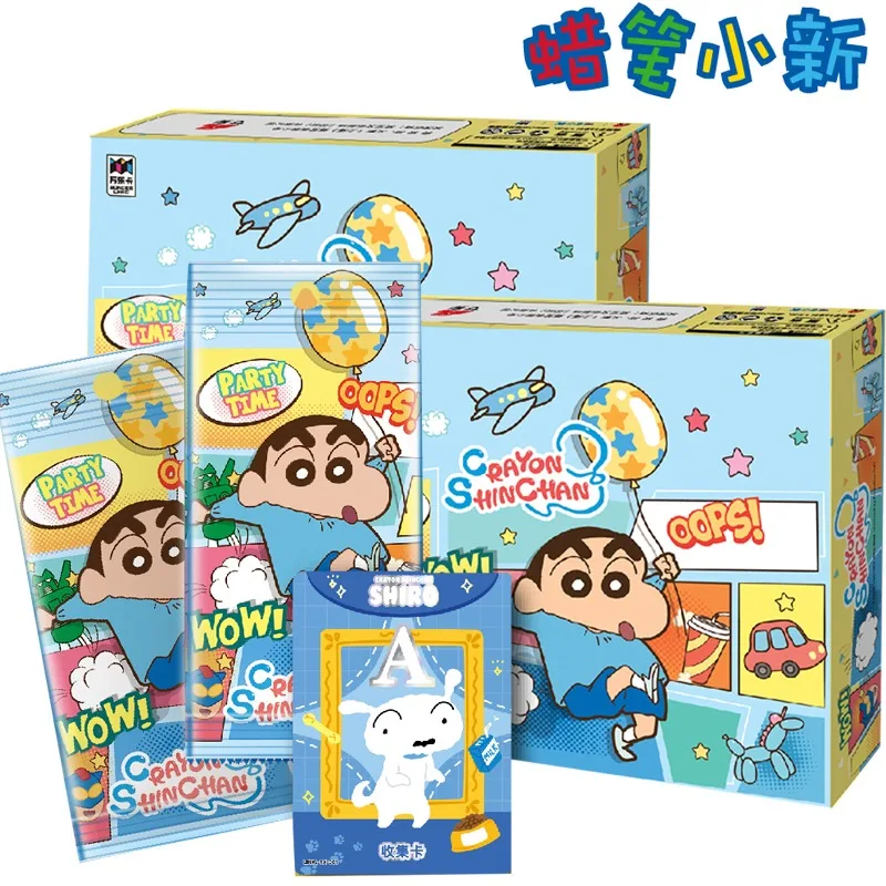 

Original Crayon Shin-chan Collection Card Anime Nohara Shinnosuke Chunri Defense Team Special Collection Cards Gift For Children