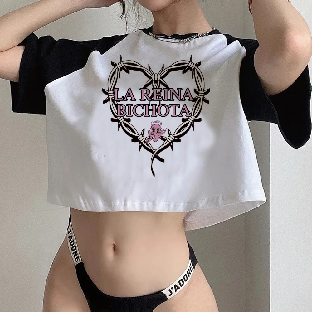 

Кроп-топ Karol g hippie cyber y2k, Женская корейская мода yk2, симпатичная футболка в стиле хиппи