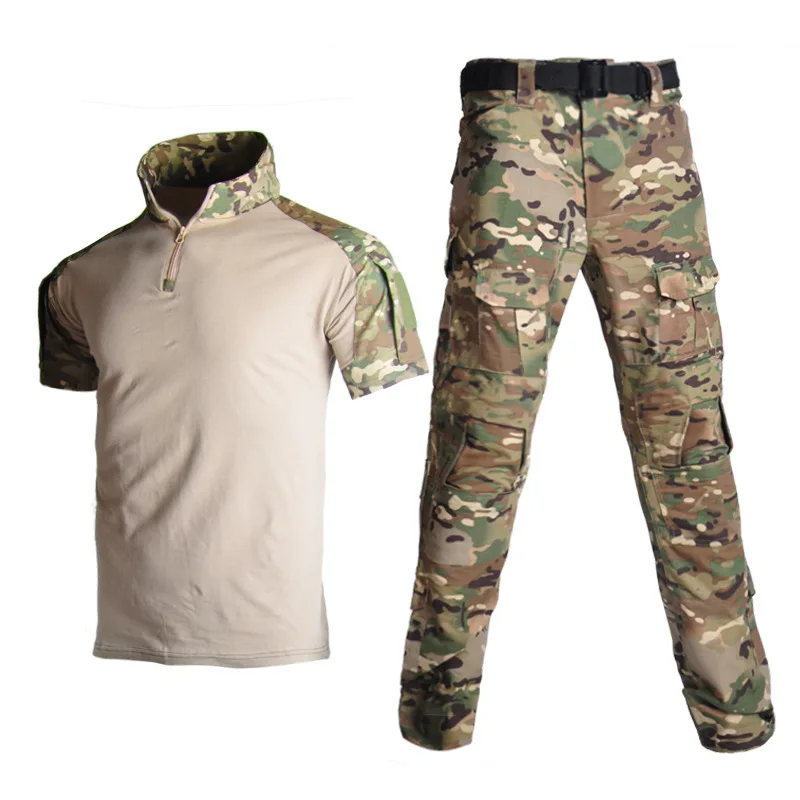 

Камуфляжный Женский комплект, мужская зеленая Ractical футболка, наборы лягушек, Мультикам тропическая униформа, брюки, черный питон