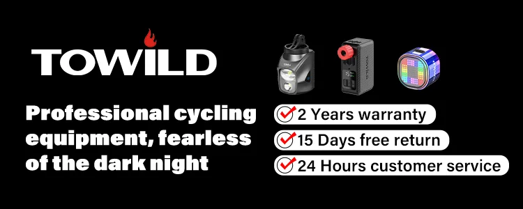 TOWILD CL2000 Bicycle Light With Cut-off Line Beam 2000LM