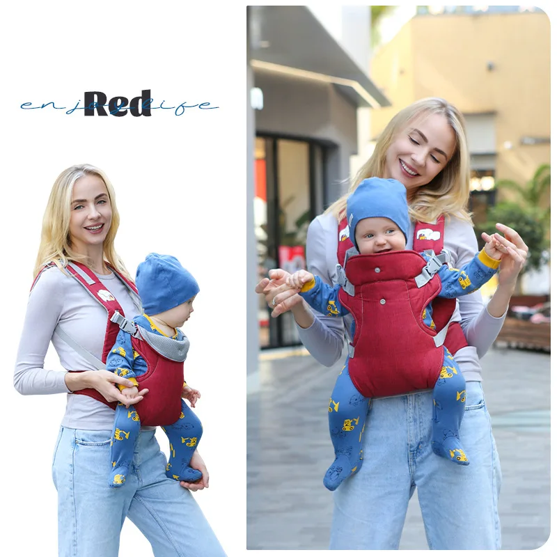 Baby Carrier Sling Baby Carrier Baby Hip Seat Baby Straps 4-In-1 All Seasons Newborn