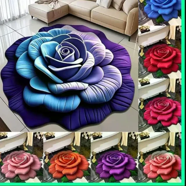 Covor floare 40x40cm/60x60cm antialunecare 1