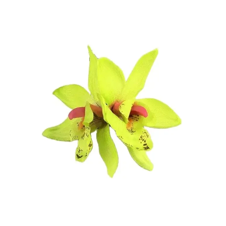 Classic Girls Fairy Tale Princess and Frog Tiana Cosplay Costume With LED Flower Elegant Green Dress Christmas Ball Gown