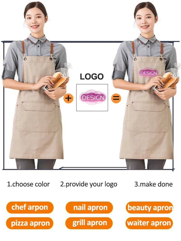 Cuoco Grembiuli Professionali Personalizzati Grembiuli