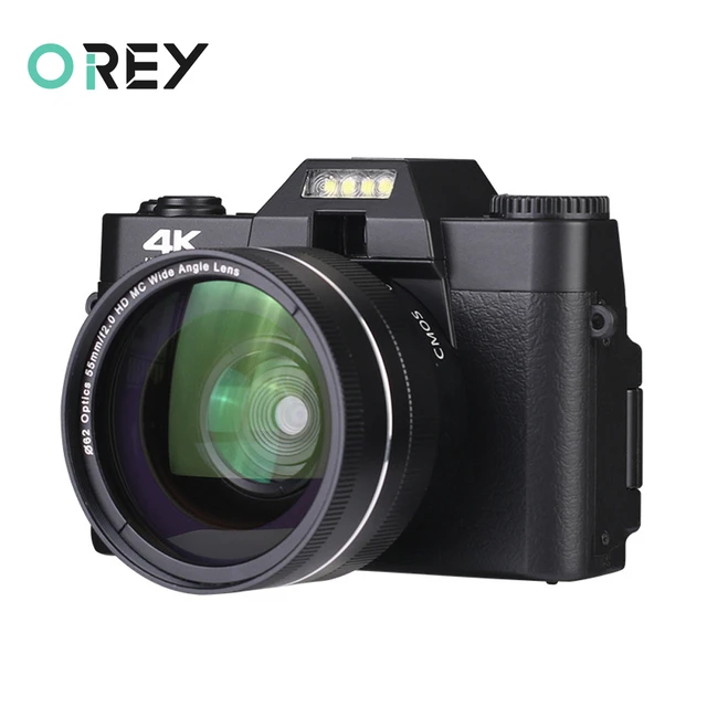 camara fotografica profesional digital Cámara fotográfica Digital Full HD  profesional, cámara fotográfica instantánea con videocámara 4K, pantalla  giratoria, Selfie, cámaras de viaje - AliExpress