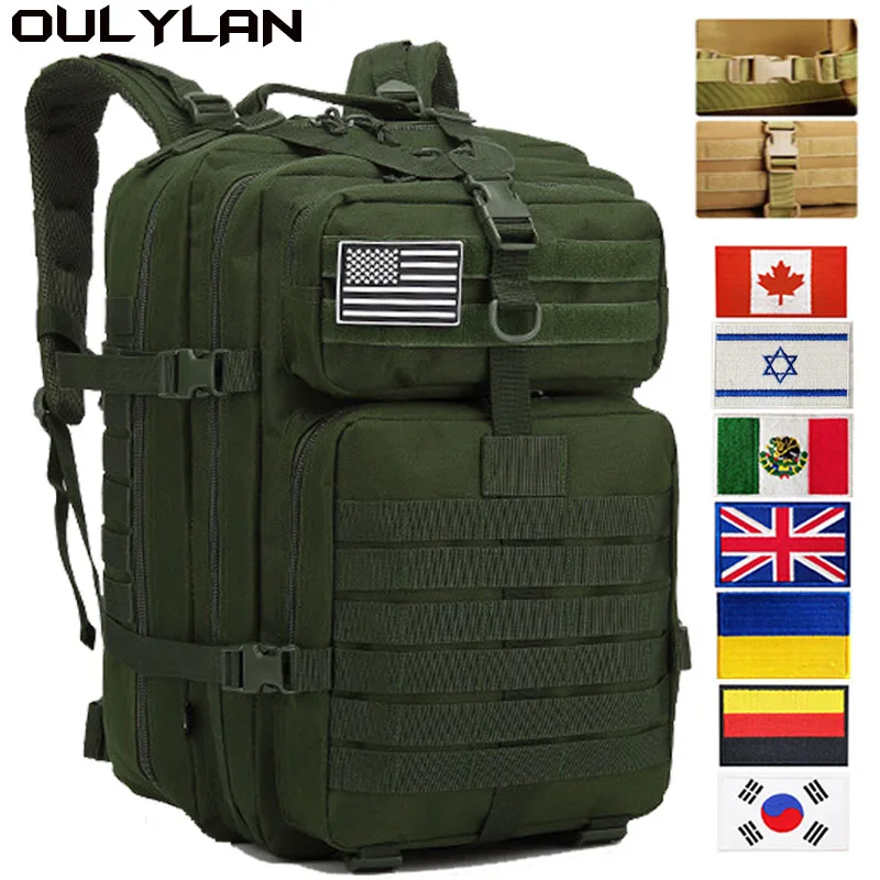 

30L/50L Travel Backpack for Men Hiking Rucksack Backpack Camping Camouflage Rucksack Military Hiking Bag Hunting Equipment Pack