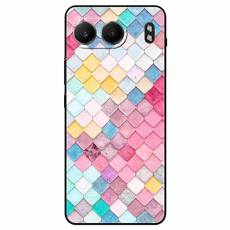 Luxury Silicone TPU Soft Bumper Case with Cute Cat Design for Oneplus Nord 4 - Premium Protective Cover