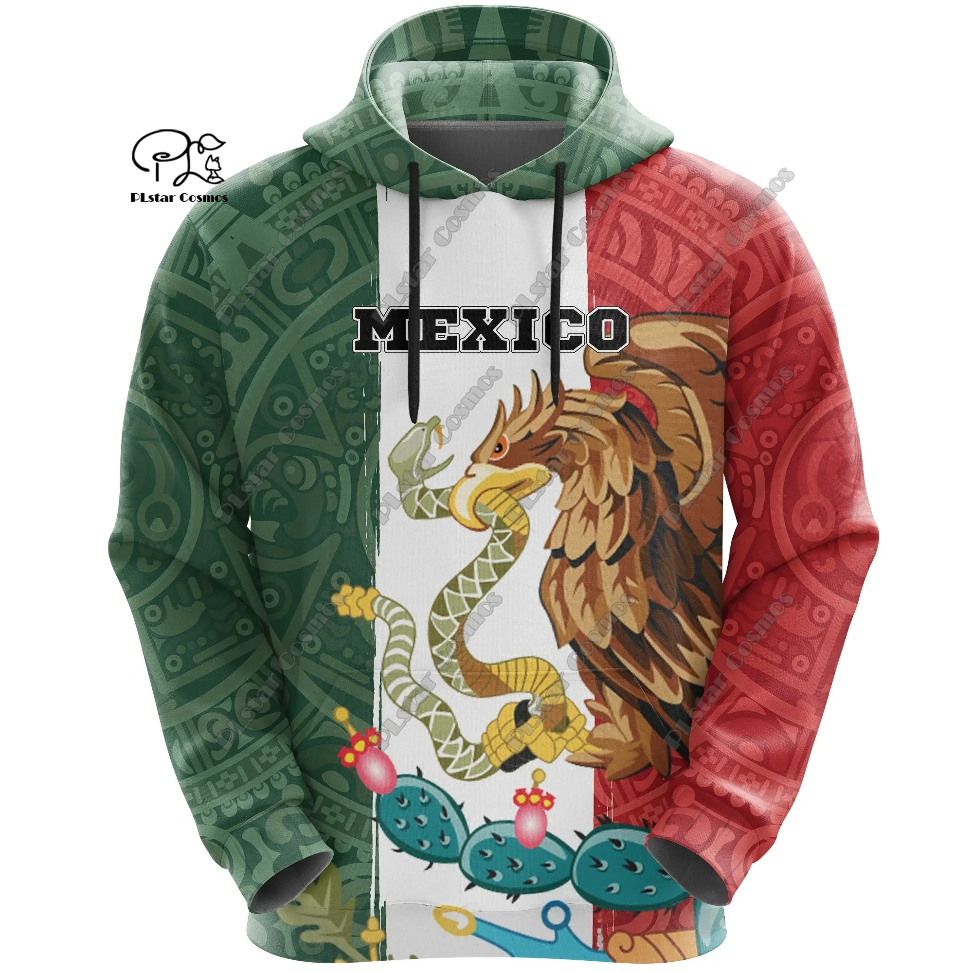 

PLstar Cosmos 3D printing can customize name Mexican uniform street casual women's men's hoodie a1