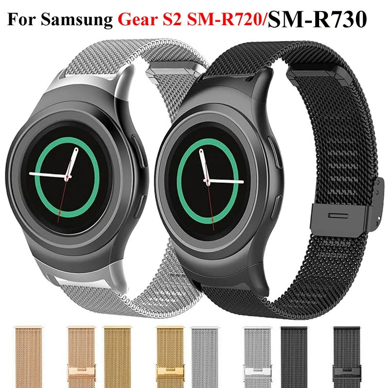 Mesh Milanese Loop Metal Replacement Smartwatch Strap