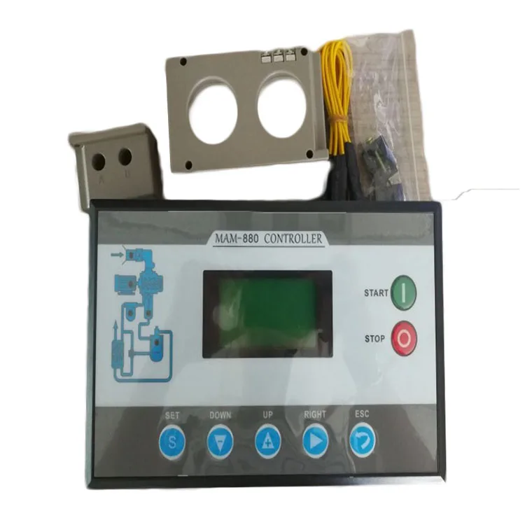 

Детали винтового воздушного компрессора, контроллер PLC для мам 880 с электрической схемой