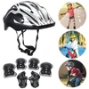 Kids Safety Helmet Knee Elbow Pad Set Toddler Helmet with Protective Gear Set for Bicycle Cycling Skateboard Scooter Skating 5