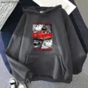 Initial D JDM Red Subie Hoodie Males Winter Clothes Anime Japan Style Impreza WRX STi Printed Sweatshirt Harajuku Graphic Tops 6
