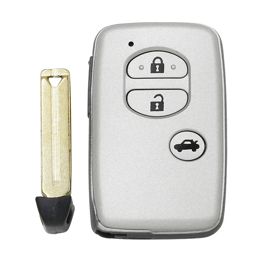 Key Case Car Remote Key Car Key Car Key Shell Key Shell 2/3/4 Buttons Smart Remote Key Shell Case Fob for Toyota
