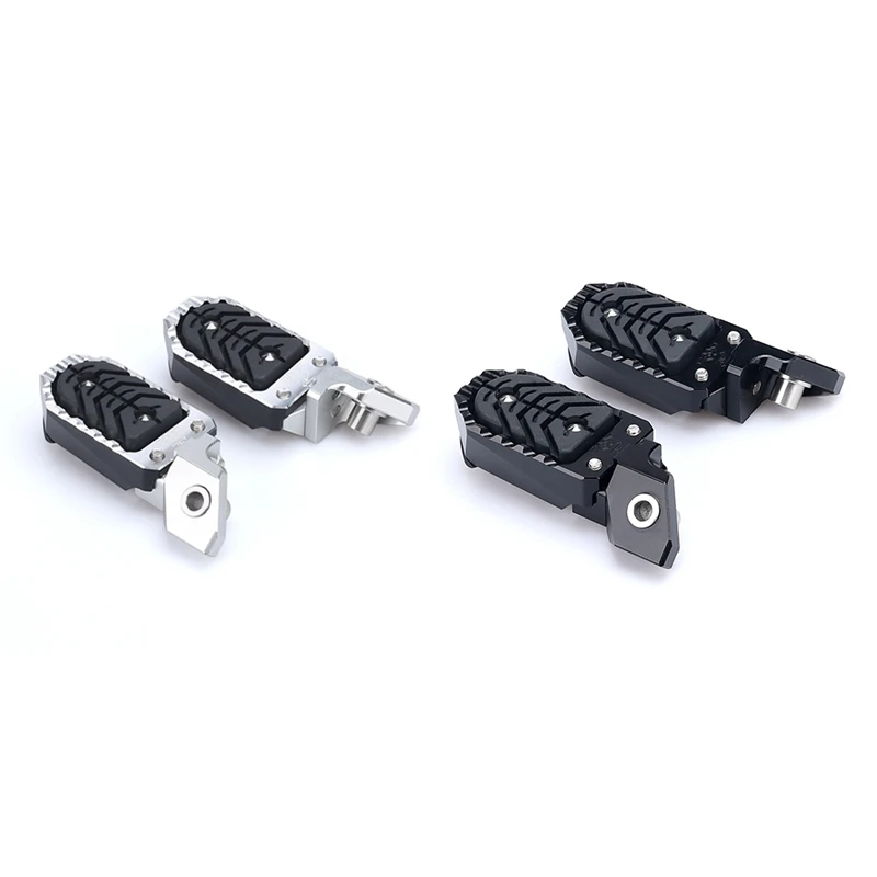 Moto Poggiapiedi Pedane Accessori Per Bmw F850Gs Adventure F850 Gs Adventure Adv F750Gs Component (Argento)