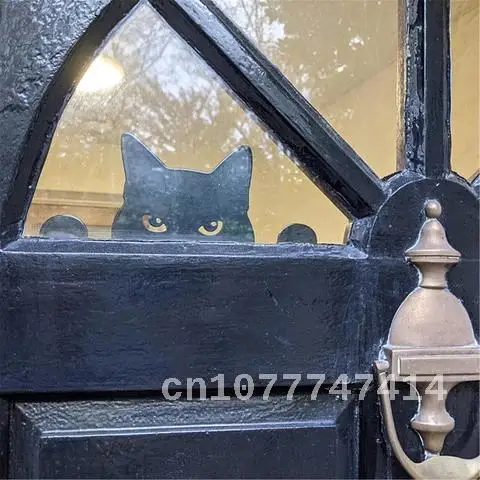 

Украшение для сада, искусственное украшение для газона для черной кошки