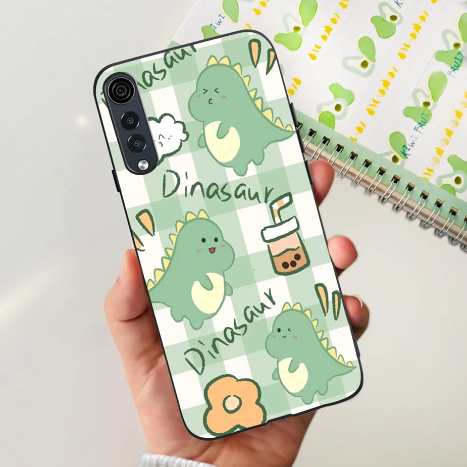 Stylish Painted Silicone Soft Phone Case - 6.8'' Bumper Cover, Compatible with LG Velvet 5G