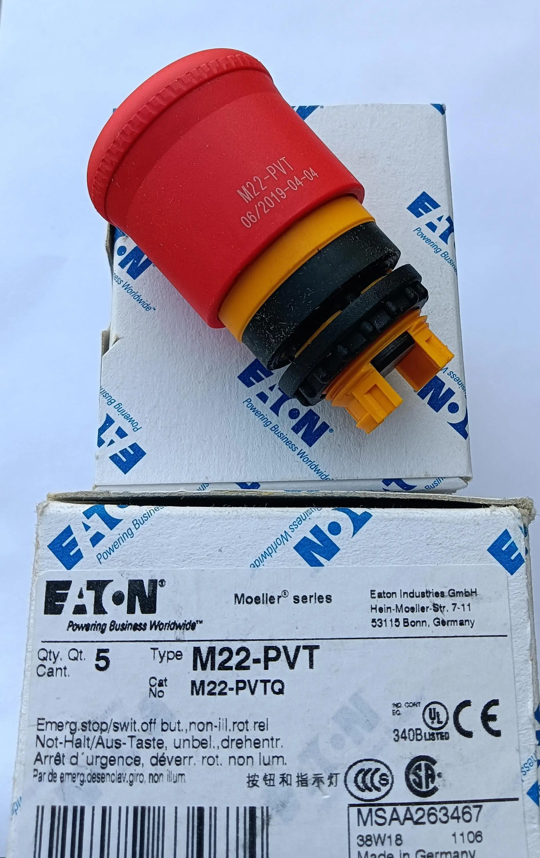 

New Original Eaton Promotion Express Stop Switch M22-PV/01 M22-PV/02 M22-PV/11 M22-PV/12 M22-PV/03 M22-PV