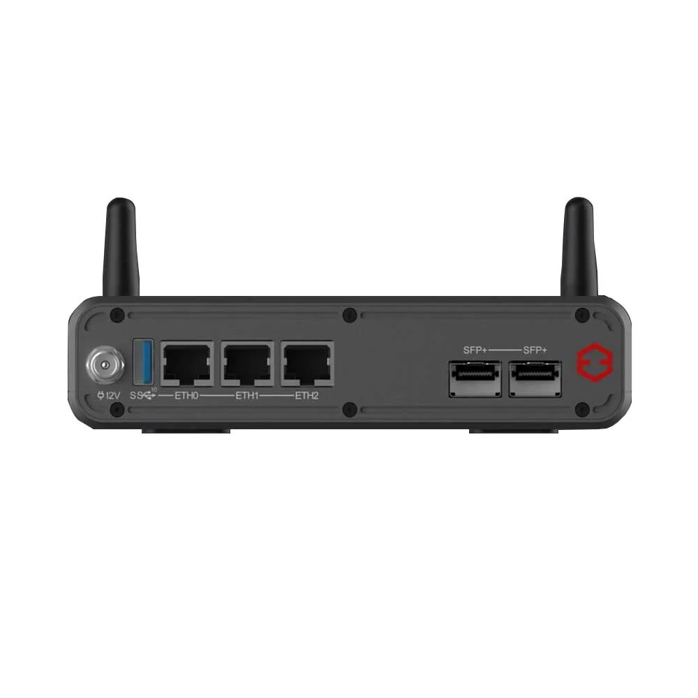 업그레이드된 R86S-FLN100 미니 라우터 12세대 Intel N100 듀얼 10G 및 3 2.5G 멀티 포트 10G R86S