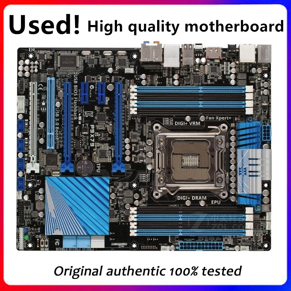 Per P9X79 Usato Originale Per Intel X79 Socket Lga 2011 Ddr3 Scheda Madre Lga2011 Mainboard