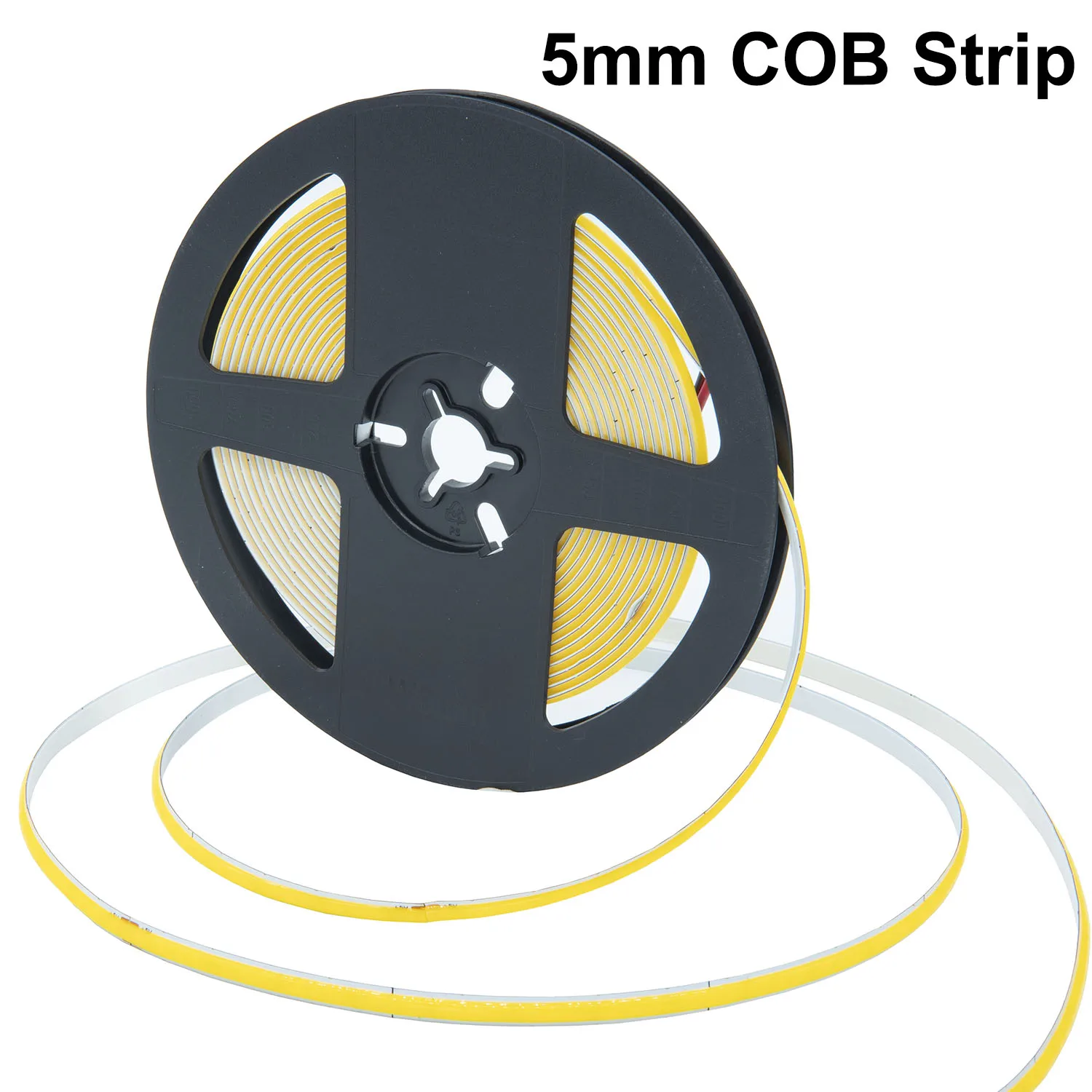 

5V 12V 5mm COB Light Strip Dimmable Tape Ribbon 320 Leds/m Flexible Light Bar for Decor Lighting 3000K 4000K 5700K