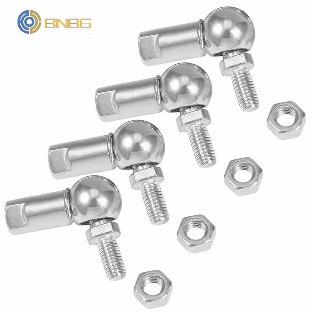 Rod Ends SQP5S SQP6S SQP8S SQP10S Stud Dust ring car universal joint Ball Head Joint CS8 CS10 CS13 CS16 CS19 M5M6M8M10M12M14M16