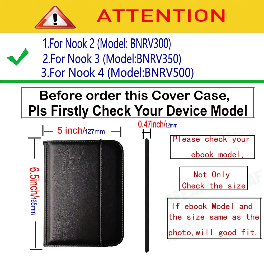 GlowLight eReader Folio Case - Elegant Protective Cover