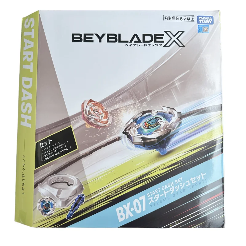 Original Takara Tomy Beyblade X BX-07 Start Dash Set