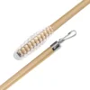 Aluminum Alloy Curtain Rod 50cm Lightweight Sturdy Manual Sliding Design Drapery Pull Rod Modern Curtain Stick 6