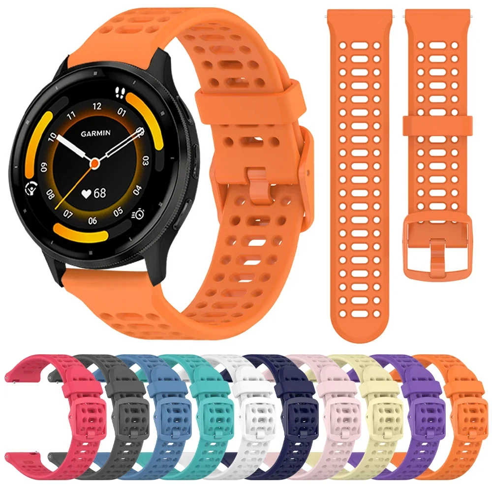 Silicone Watchband for Garmin - 20mm/22mm Strap Wristbands
